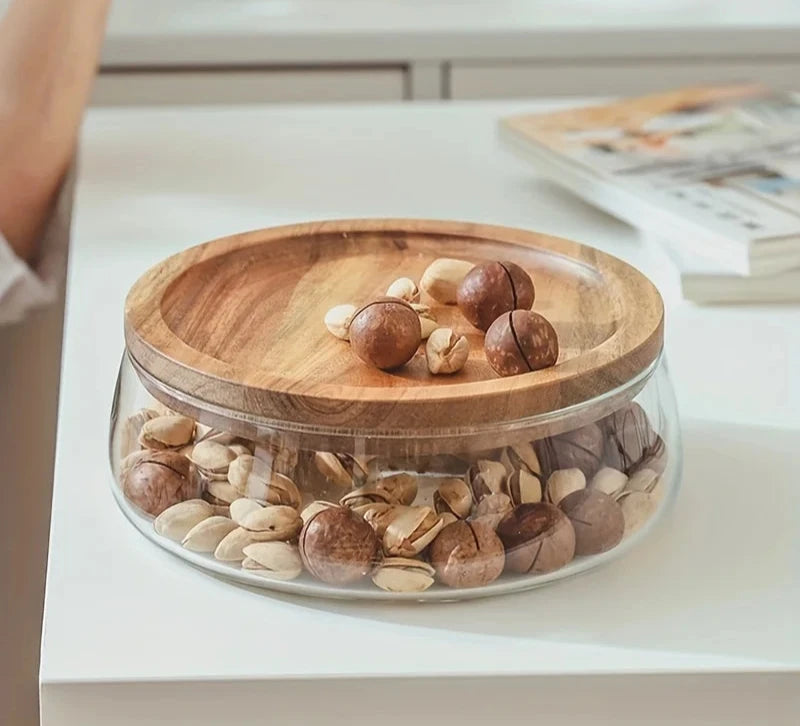 Simon Wooden Trays Jar